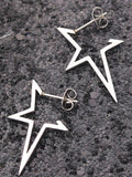 Wenkouban-Earrings with asymmetric star pendant- Streetwear y2k outfits Fall Outfits Christmas Thanksgiving Gift New Year's Eve