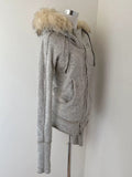 Wenkouban-Winter 2024 New American Retro Design 1980s fashion y2k outfits Cozy Chic Faux Fur-Lined Zip-Up Hoodie