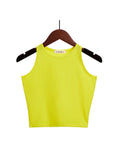 Wenkouban-Fashion 2025 New Women Sexy Cotton Crop Top Crop Bustier Multicolor Sleeveless Cropped Blusas Vest Tank Top Camisole 14 Colors