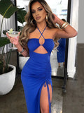 Wenkouban-Sleeveless Sexy Female Midi Backless Dresses Slim Night Club Party Women's Dress Bodycon Vestidos Elegantes Para Mujer