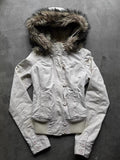 Wenkouban-Winter 2024 New American Retro Design 1980s fashion y2k outfits Funae Fur Jacket