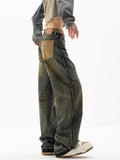 Wenkouban-Boyfriend jeans with a classic vintage wash- Streetwear y2k outfits Fall Outfits Christmas Thanksgiving Gift New Year's Eve