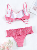 Wenkouban-spring outfits 2025 prety outfits Marlo Ruffle Bikini Set