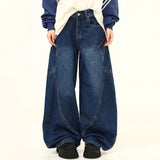 Wenkouban-back to school outfits spring outfits 2025 90s Style Wide Leg Jeans