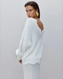 Wenkouban-Christmas Thanksgiving outfits_Elegant Backless Sexy Cut Out Long Sleeve Casual Christmas Sweater