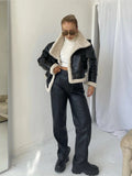 Wenkouban-Winter Outfits Christmas Ilani Leather Jacket