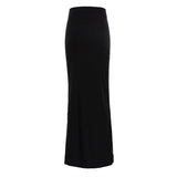 guys in skirts Women's Autumn and Winter Large Skirt Fashionable Elegant Thin Long Thick Skirt Sheath