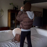 baggy Autumn and Winter Short down Jacket for Women 2024 High-Grade Small Korean Drama Female Main Ken Dou Style Coat Fashion