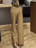 suits women Pants Khaki Suit Pants 