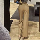 suits women Pants Khaki Suit Pants 