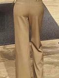 suits women Pants Khaki Suit Pants 