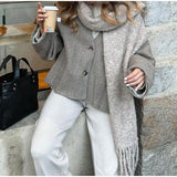 fall outfits women Christmas Thanksgiving Black Friday Lazy Loose Coat Casual Comfortable Commuter Short Overcoat Coat