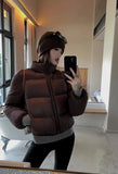 baggy Autumn and Winter Short down Jacket for Women 2024 High-Grade Small Korean Drama Female Main Ken Dou Style Coat Fashion