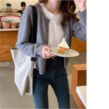 guys in skirts 2024 Wool Cardigan Women's Sweater Coat Cashmere Sweater Loose Solid Color 