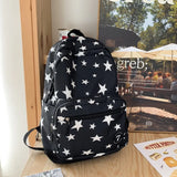 Wenkouban-Star Backpack for Women Men 17 Inch Star Laptop Backpack College Bag Cute Travel Backpack Student Back To School Casual Bookbag