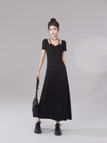 Wenkouban-2025 dress to impress party dress nye outfits women's black dress YM1552