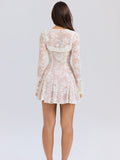 Wenkouban-Christmas Thanksgiving Gift New Year's Eve Dress party look inspos back to school dress  Alice Lace Mini Dress