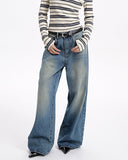 Wenkouban-back to school outfits spring outfits 2025 Basic Things Baggy Jeans