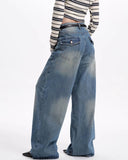 Wenkouban-back to school outfits spring outfits 2025 Basic Things Baggy Jeans