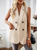 Wenkouban-Winter outfits ideas Women's New Temperament Commuter Jacket Suit Vest