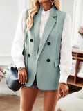 Wenkouban-Winter outfits ideas Women's New Temperament Commuter Jacket Suit Vest