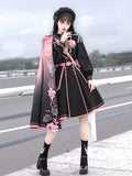 Wenkouban-Christmas Thanksgiving Gift New Year's Eve Dress party look inspos back to school dress  Military Lolita Dress & Cape