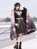 Wenkouban-Christmas Thanksgiving Gift New Year's Eve Dress party look inspos back to school dress  Military Lolita Dress & Cape