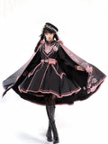 Wenkouban-Christmas Thanksgiving Gift New Year's Eve Dress party look inspos back to school dress  Military Lolita Dress & Cape