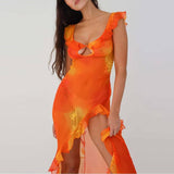 Wenkouban-Christmas Thanksgiving Gift New Year's Eve Dress party look inspos back to school dress  The Sunset Dress