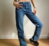 Wenkouban - Key And Lock Straight Jeans