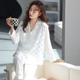 Wenkouban Silk Pajamas For Women Luxury Designer Casual Shorts Suits Ladies Pajamas Set V Neck Sexy Nightwear Sleepwear Home Clothes